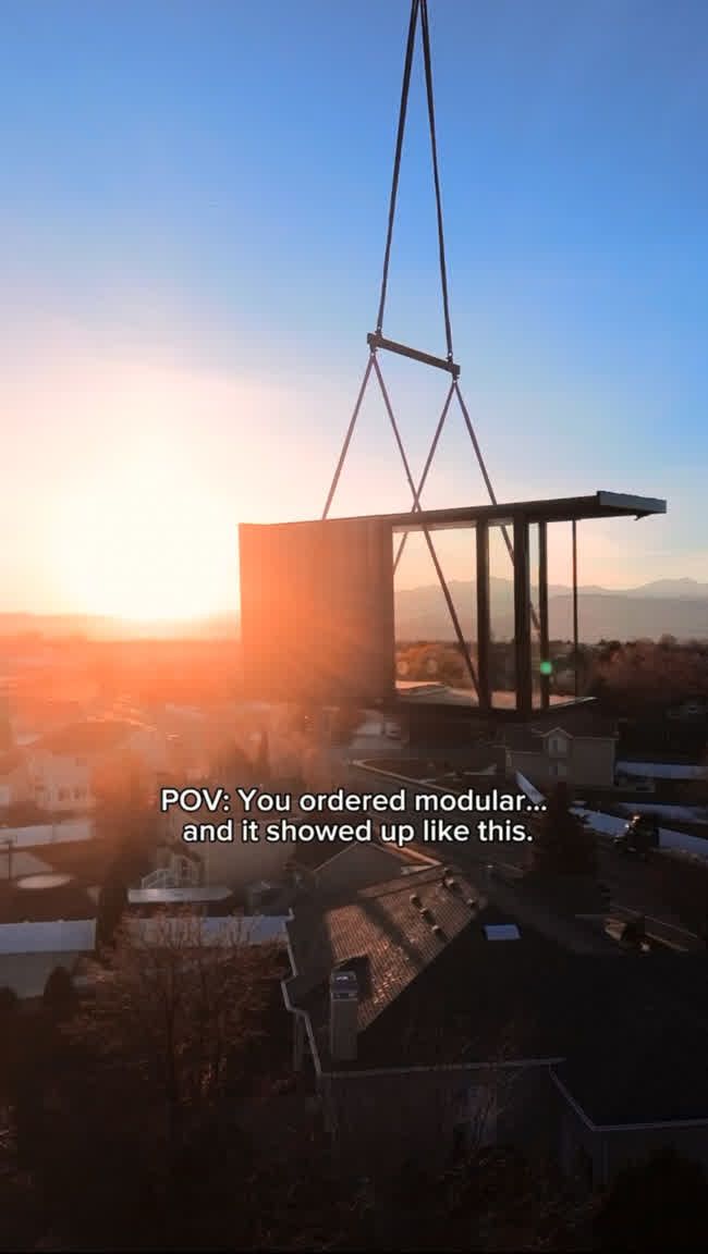 Polaris Modular crane delivery